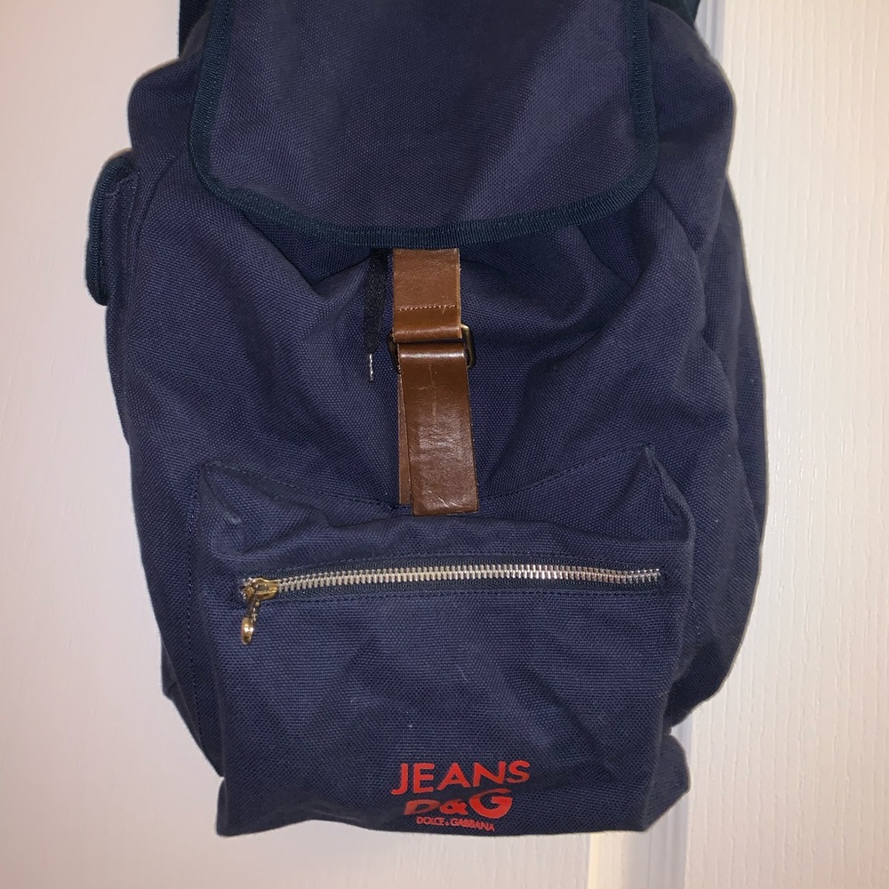 D&G Jeans Backpack Authentic Vintage like …